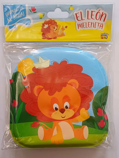 ANIMALITOS AL AGUA - ( CON CHIFLE) EL LEON MELENITA - LIBRO