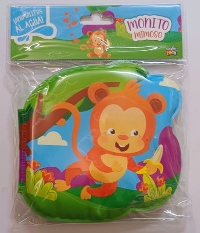 ANIMALITOS AL AGUA - BAñO - ( CON CHIFLE) MONITO MIMOSO
