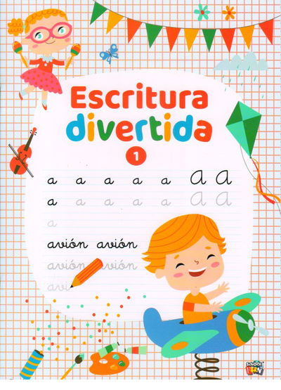 ESCRITURA DIVERTIDA 1 - CON GUIA DE COLORES