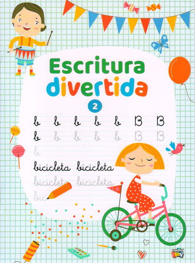 ESCRITURA DIVERTIDA 2 - CON GUIA DE COLORES