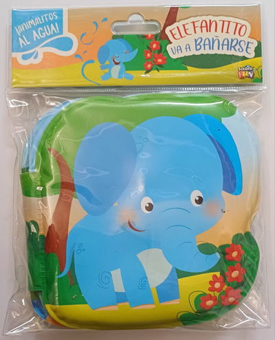 ANIMALITOS AL AGUA - ( CON CHIFLE) ELEFANTITO VA A BAÑARSE -
