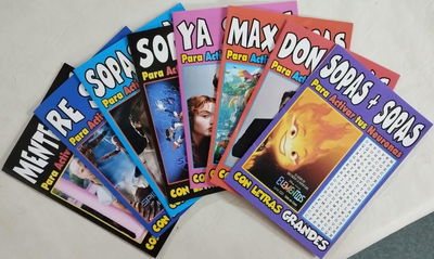 SOPAS CHICAS CON LETRAS GRANDES DE 32 PAG - GRAN VARIEDAD DE