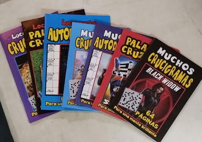 CRUCIGRAMAS - AUTODEFINIDOS-CRUZADAS - 64 PAGINAS