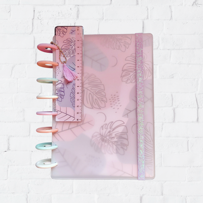 Cuaderno A5 Hojitas pastel