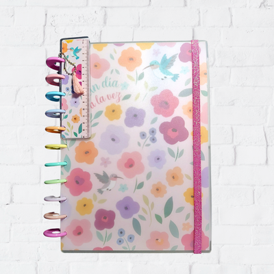 Cuaderno A4 Flores colores 