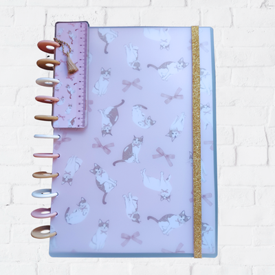 Cuaderno A4 Gatitos moños 