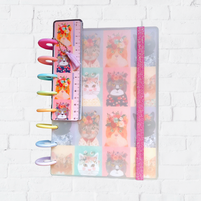 Cuaderno A5 Gatitos flores
