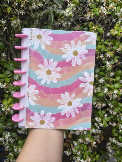Cuaderno A5 Flores- importado eco 