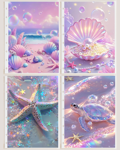 Pack x4 Separadores/Carátulas -Mar