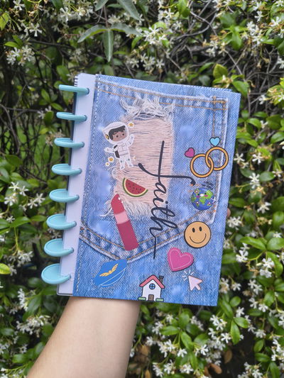 Cuaderno A5 Jean- importado eco 