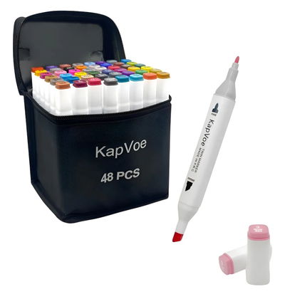 Marcadores alcohol x48