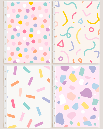 Pack x4 Separadores/Carátulas -Formitas