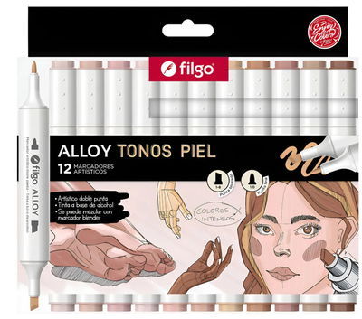 Marcadores Piel Filgo Alloy 