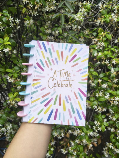 Cuaderno A5 Celebrate- importado eco 