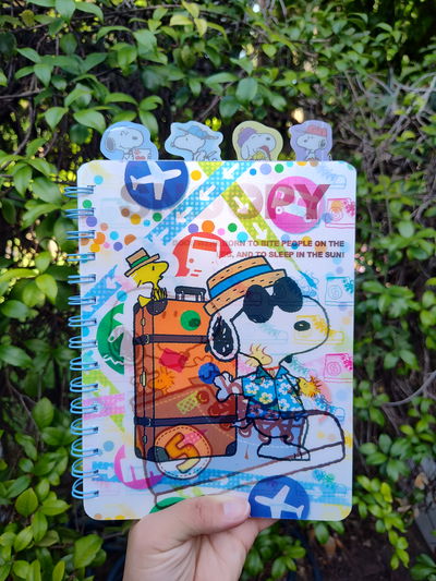 Libreta Flip A5 Snoopy