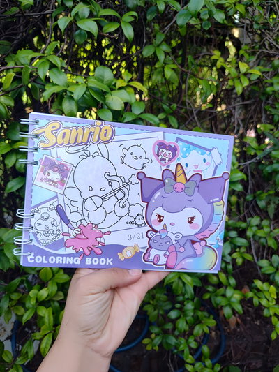 Libro colorear infantil - Kuromi