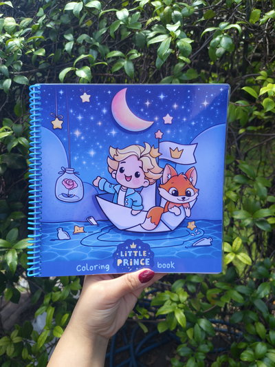 Libro para colorear Little Prince (Principito)