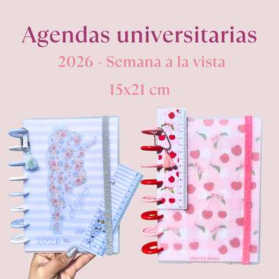Agenda Universitaria (A5: 15x21 cm)
