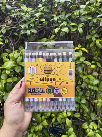 12 lápices infinitos de colores