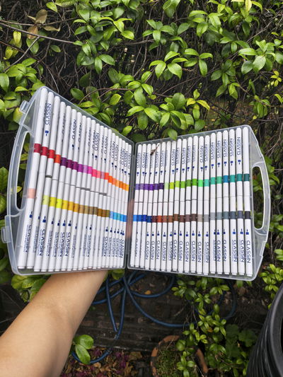 Marcadores acrílicos x80 en caja