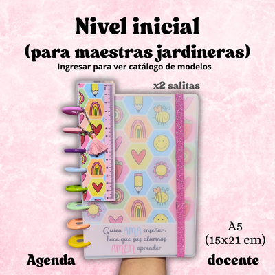 Agenda docente A5 - NIVEL INICIAL 