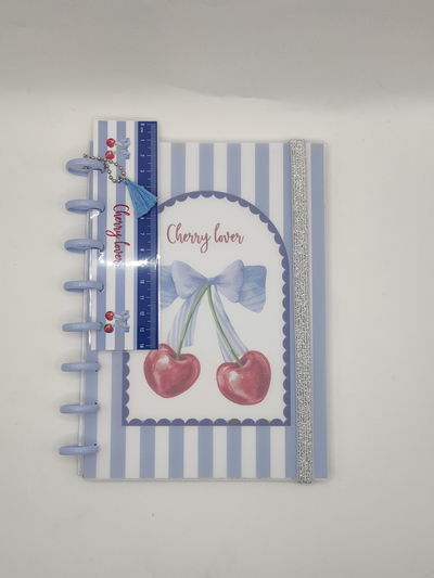 Cuaderno A5 -Rococó celeste (15x21 cm) 