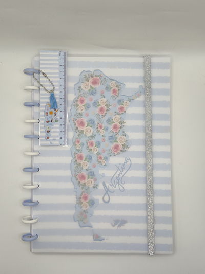 Cuaderno A4 - Argentina celeste (21x30 cm)