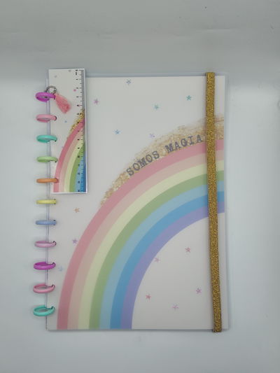 Cuaderno A4 - Arco iris (21x30 cm)