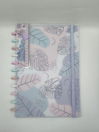 Cuaderno A4 - Hojitas pastel (21x30 cm)