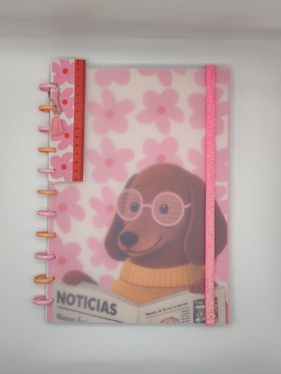 Cuaderno A4 - Salchi flores (21x30 cm)