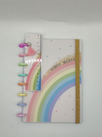 Cuaderno A5 -Arco iris (15x21 cm) 