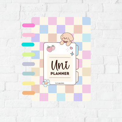 Uni Planner A5 (cuaderno organizador de estudio) 