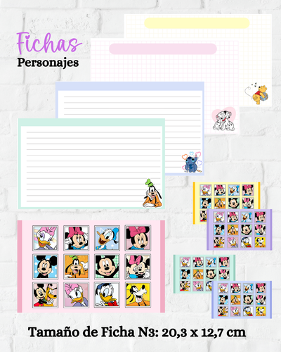 PDF Fichas N3 Personajes + Portadas (archivo digital)