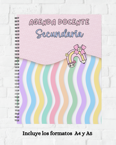 PDF Agenda Docente Secundaria- archivo digital 