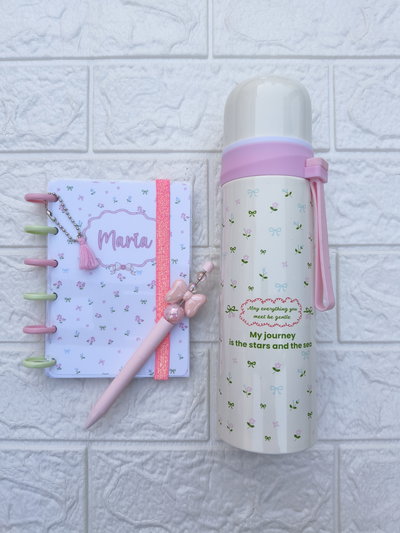 Combo Regalo Blanco- Termito 1/2 + anotador + lapicera 