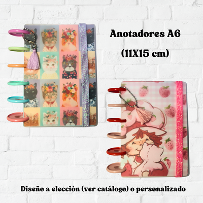Anotador A6 - Diseño a elección - 