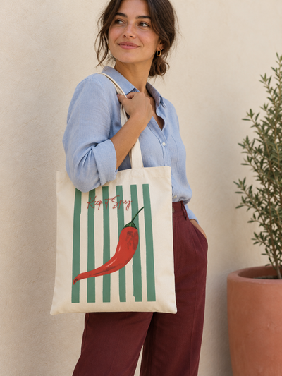 Tote Bag lienzo 35x40 cm - Spicy