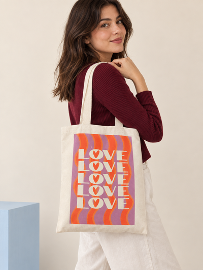 Tote Bag lienzo 35x40 cm - Love 