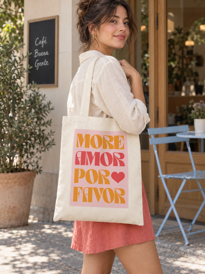 Tote Bag lienzo 35x40 cm - More amor
