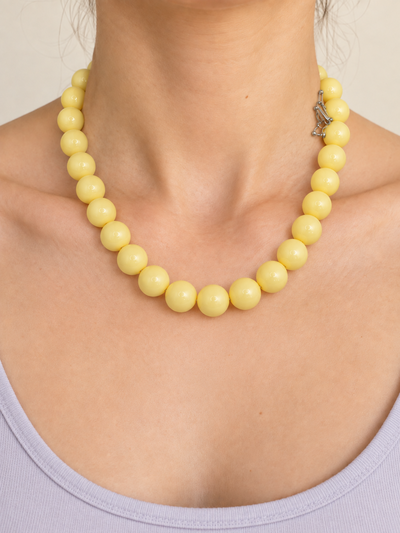 Collar Chicle amarillo 