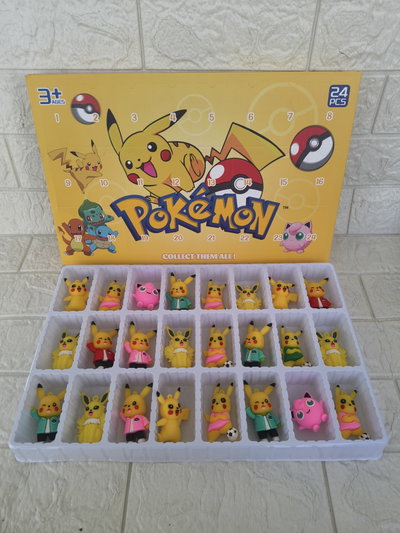 Calendario sorpresa / adviento Pokemon 