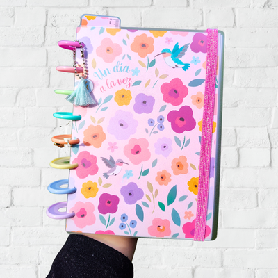 Cuaderno A5 Flores coloridas 