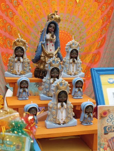Vela Virgen del Valle chica 