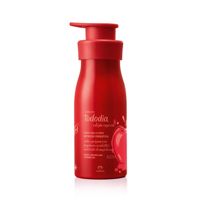 Crema Desodorante Nutritiva para el Cuerpo Tododia Manzana Caramelizada y Vainilla