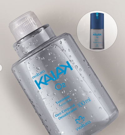 Refil desodorante Corporal Kaiak O2 femenino
