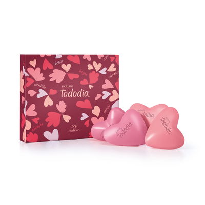 Regalo Natura Tododia Jabones Surtidos Corazones (4 barras)