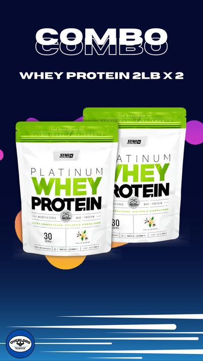 Combo Star: Whey Protein Star 2Lb x2