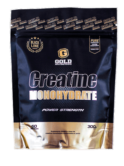 Creatina Monohidratada Gold Nutrition - 300gr 