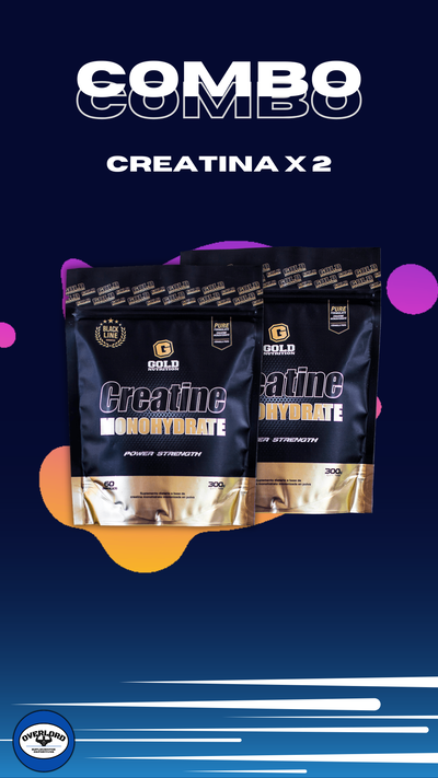 Combo Gold: Creatina Gold 300Gr x2