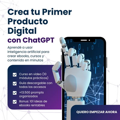 Crea tu Primer Producto Digital con ChatGPT